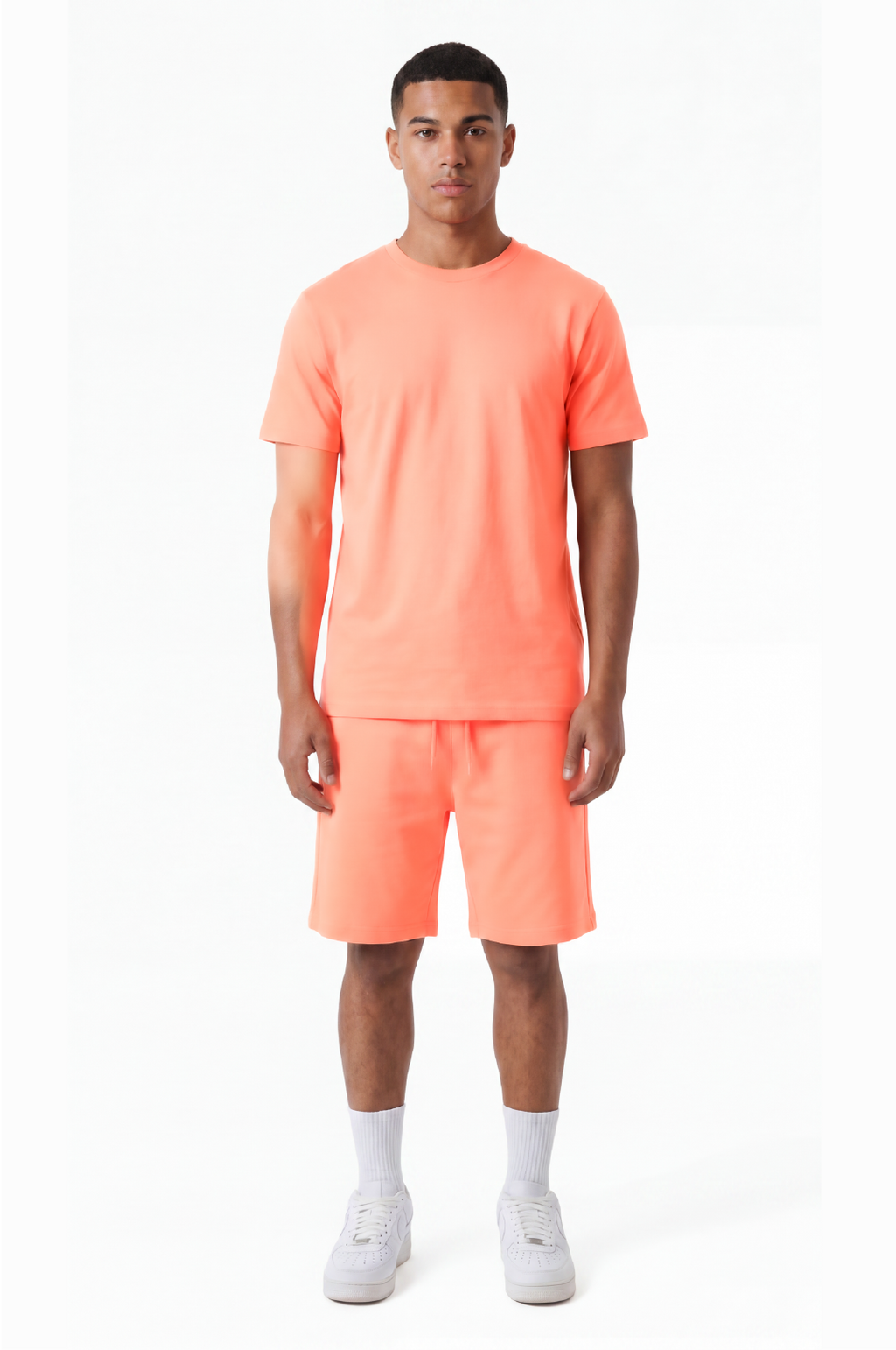 Ensemble Short/T-shirt Morpheus – Salmon - vue 1
