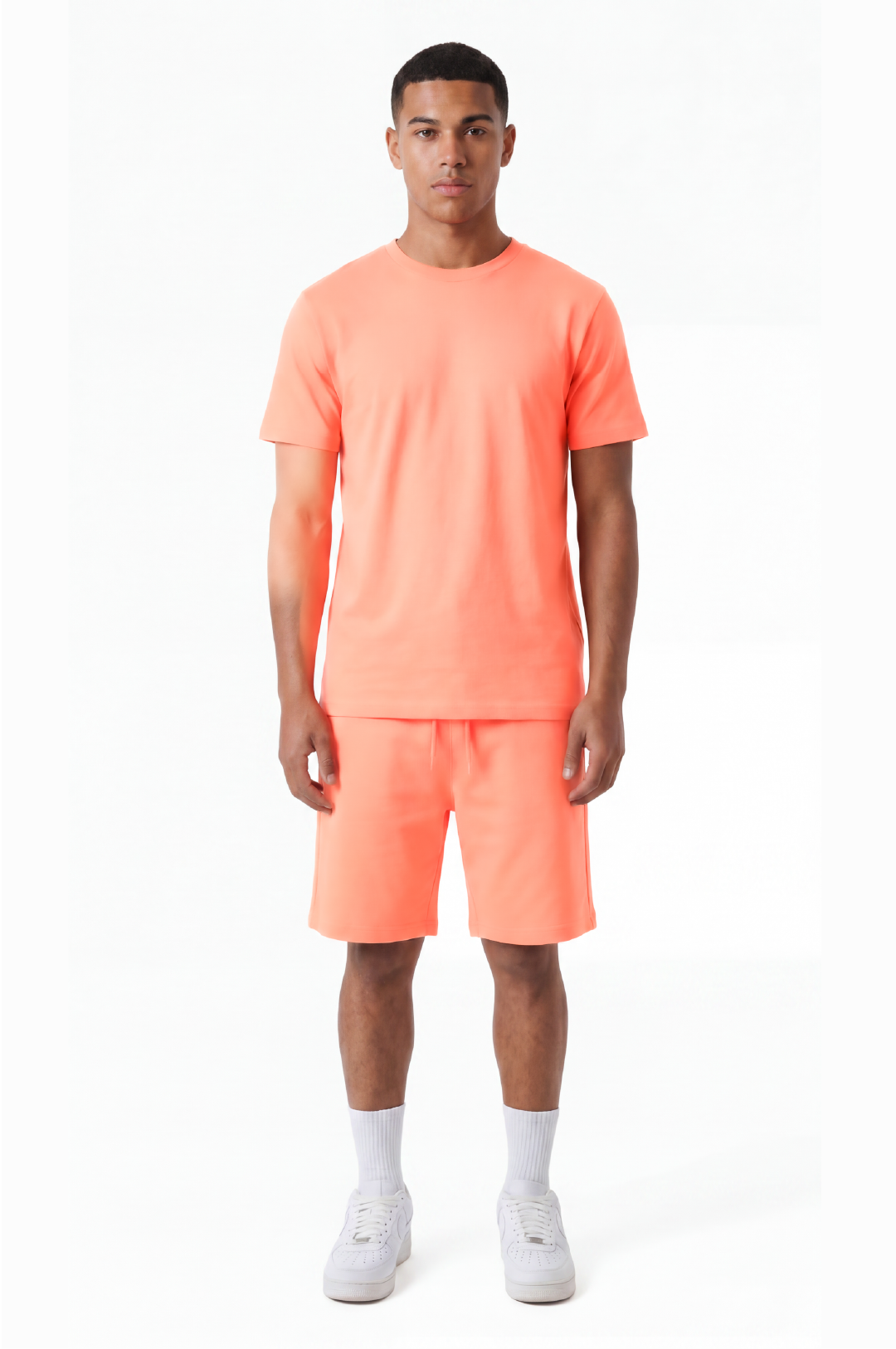 Ensemble Short/T-shirt Morpheus – Salmon - vue 1