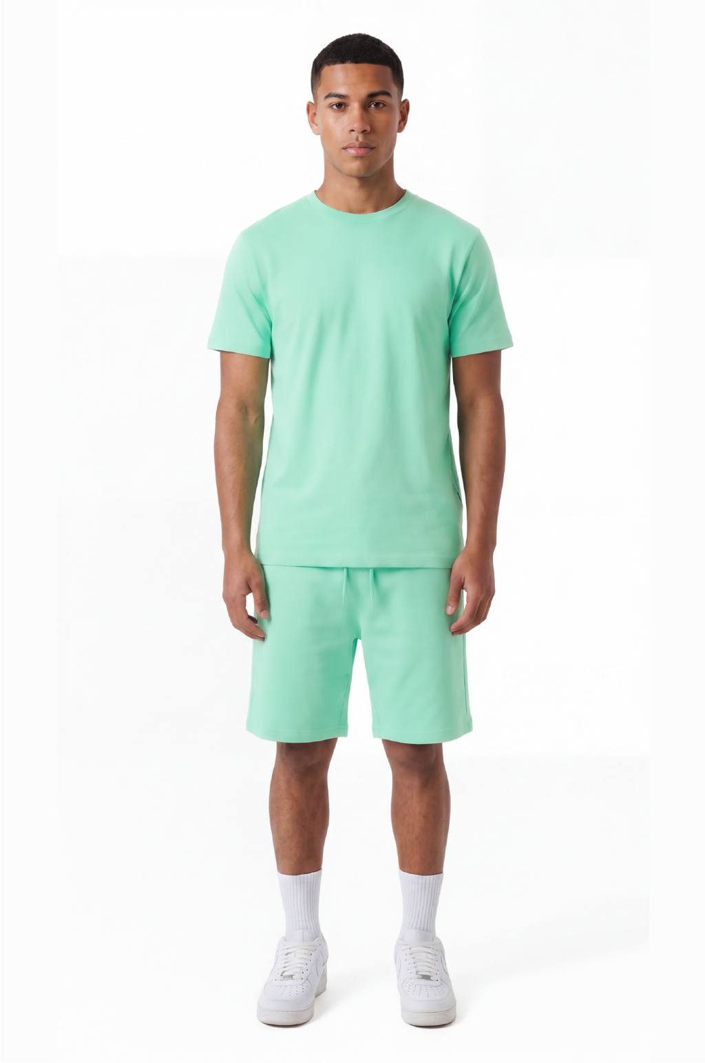 Ensemble Short/T-shirt Morpheus – LT Green - vue 1
