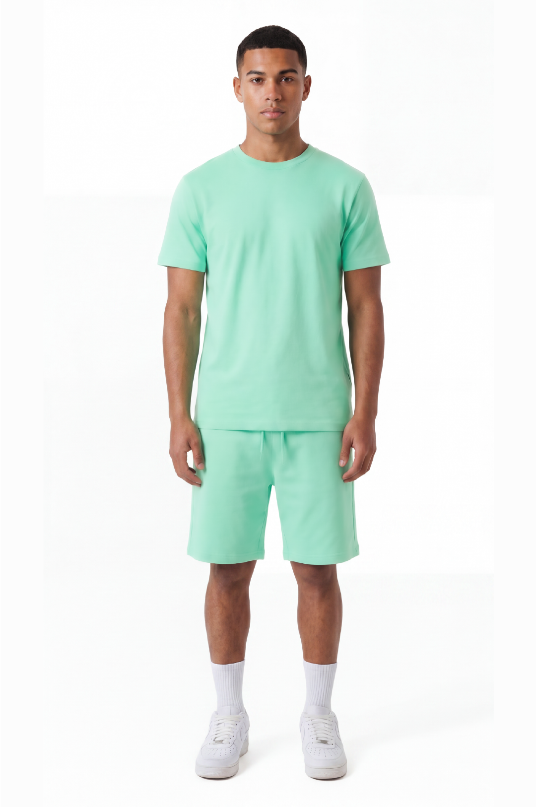 Ensemble Short/T-shirt Morpheus – LT Green - vue 1