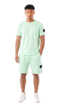 Ensemble Short/T-shirt Neo – Pistache - vue 1