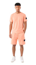 Ensemble Short/T-shirt Neo – Salmon - vue 1