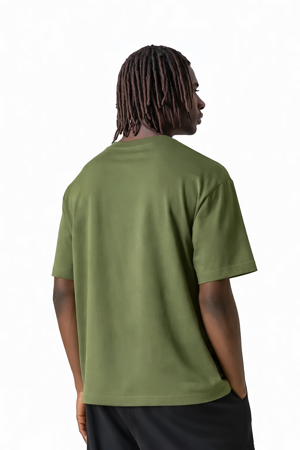 T-shirt KAIZE 310 GSM – Kaki - vue 2