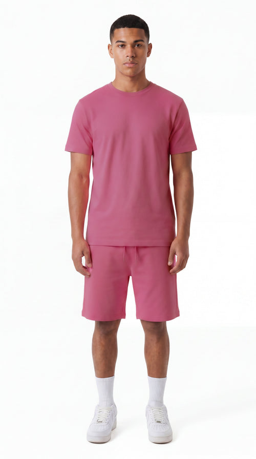 Ensemble Short/T-shirt Morpheus – Corail - vue 1