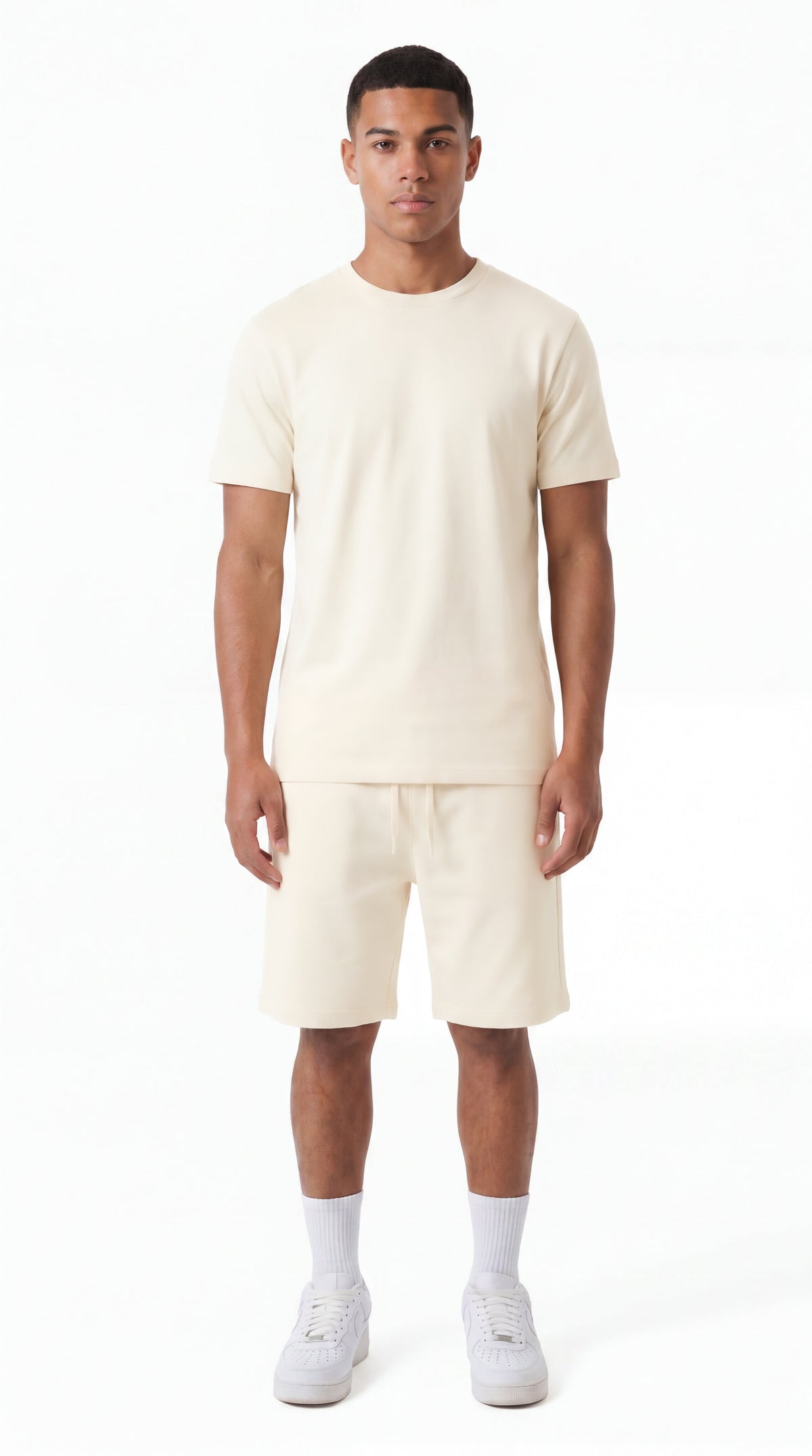 Ensemble Short/T-shirt Morpheus – Blanc - vue 1