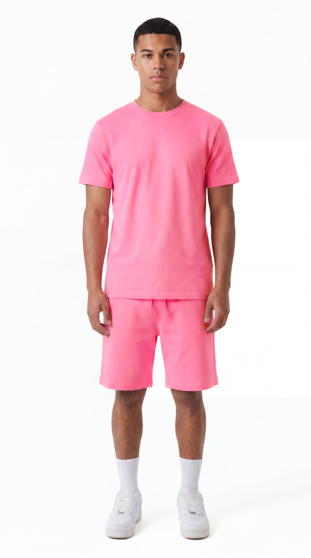 Ensemble Short/T-shirt Morpheus – DK Pink - vue 1