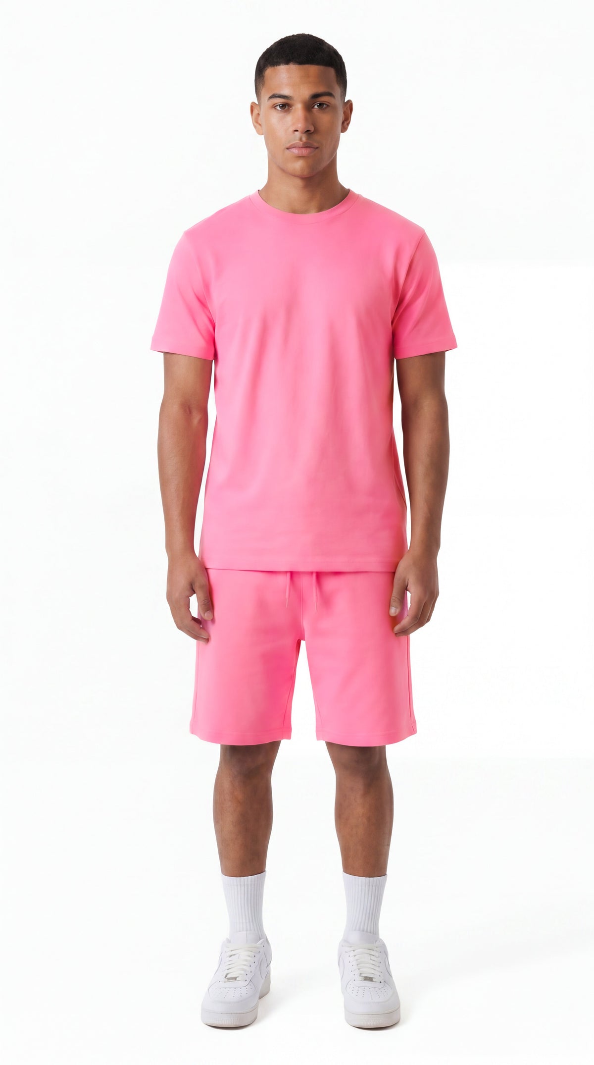 Ensemble Short/T-shirt Morpheus – DK Pink - vue 1