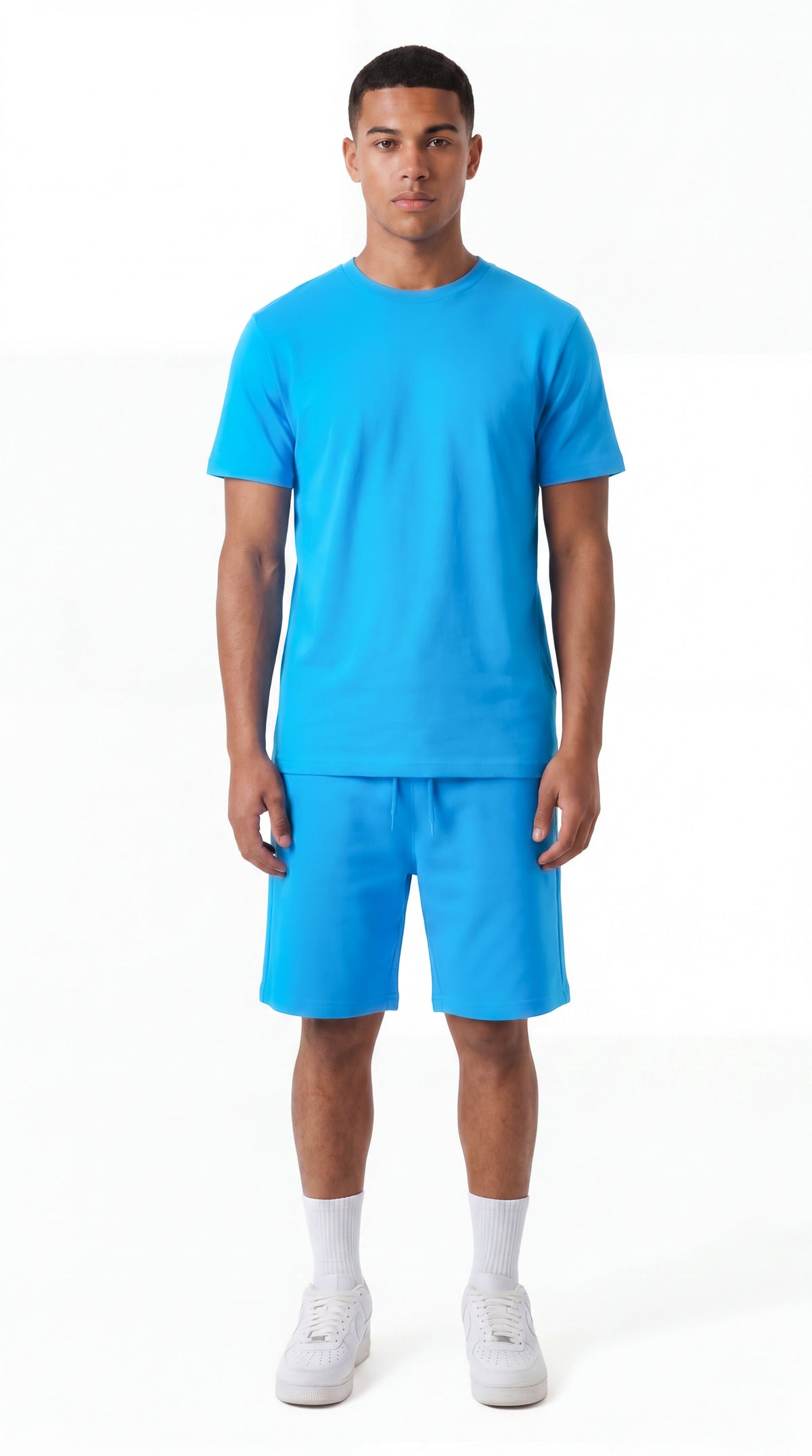 Ensemble Short/T-shirt Morpheus – Royal Bleu - vue 1