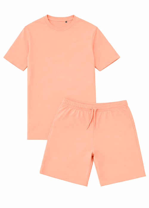 Ensemble Short/T-shirt Morpheus – Salmon - vue 2