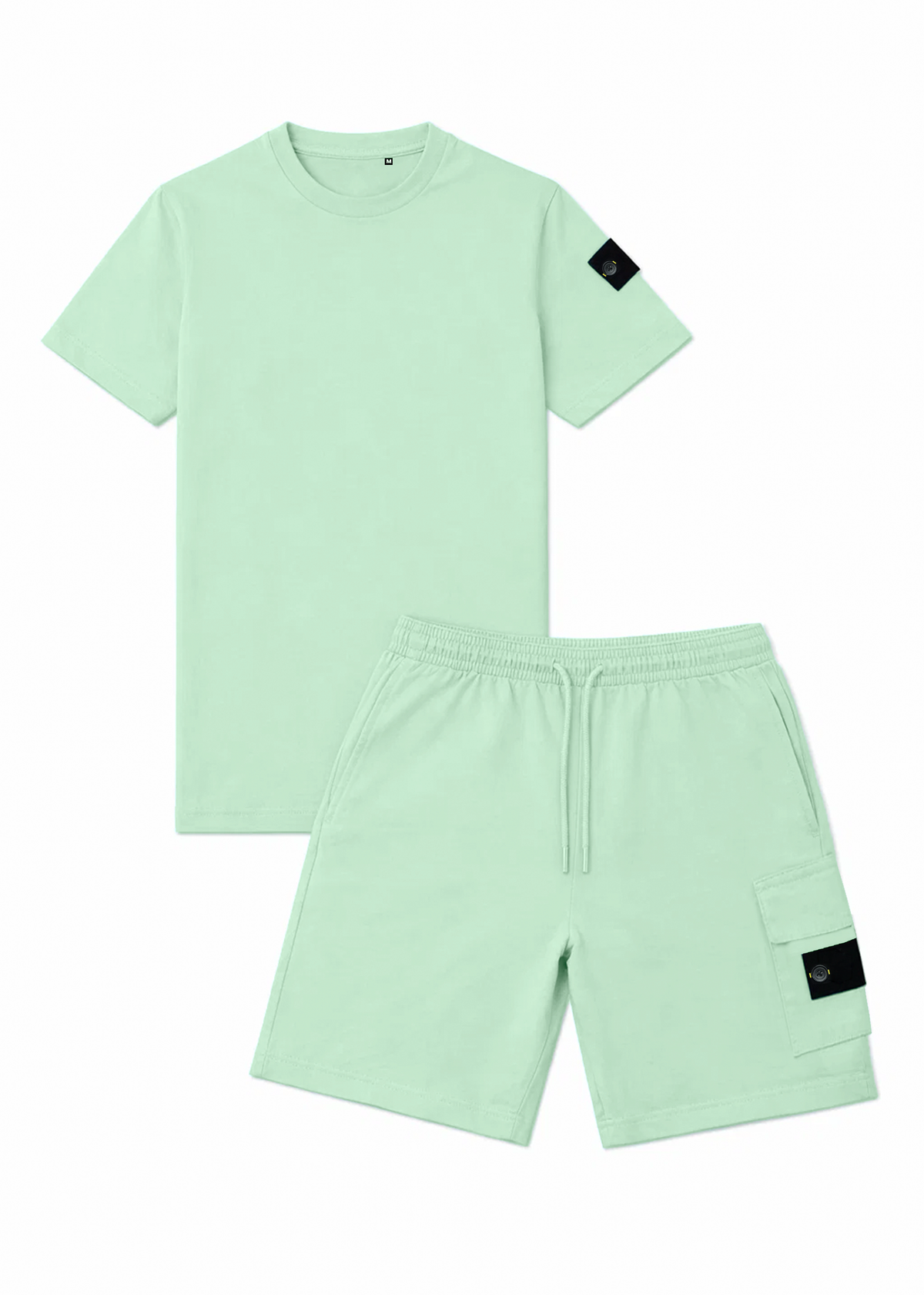 Ensemble Short/T-shirt Neo – Pistache - vue 2
