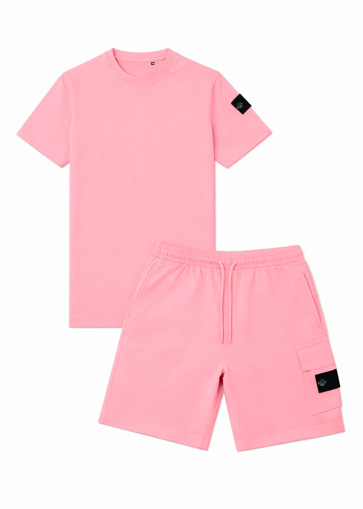 Ensemble Short/T-shirt Neo – Rose - vue 2