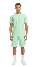 Ensemble Short/T-shirt Trinity – Pistache - vue 1