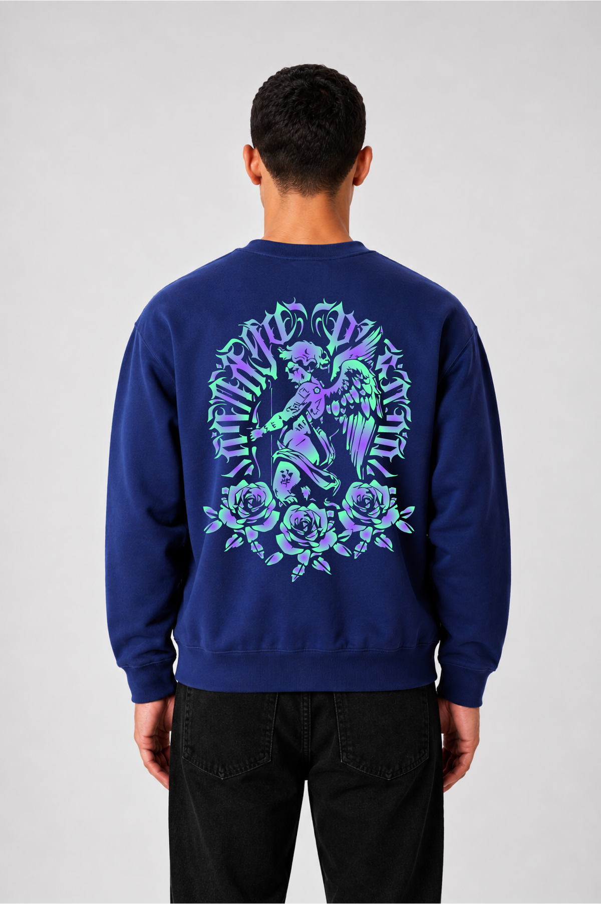 Sweat graphique HEART 02 - vue 3