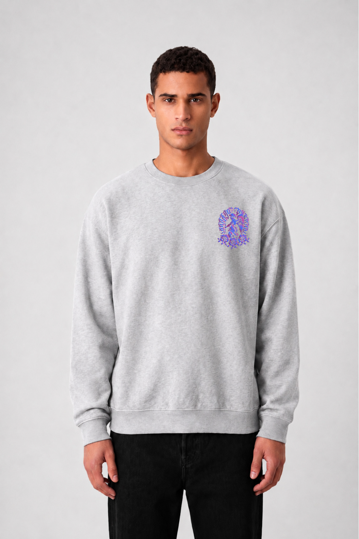 Sweat graphique HEART 02 - vue 6