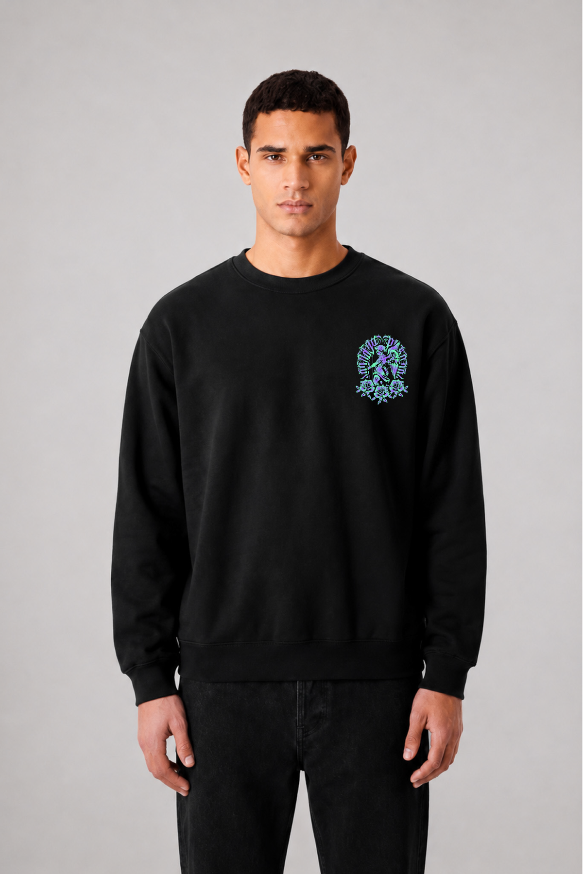 Sweat graphique HEART 02 - vue 2