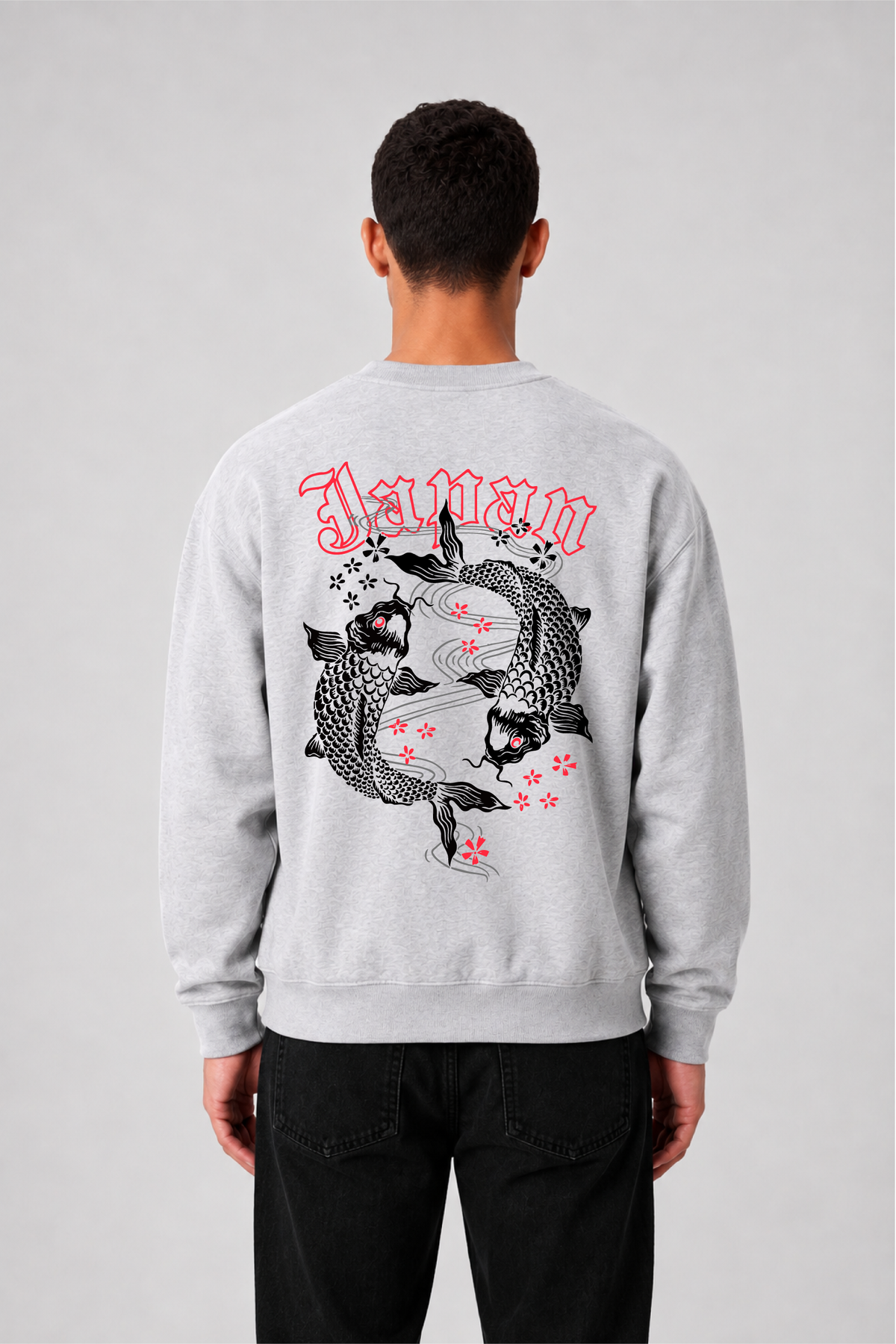 Sweat graphique JAPAN 02 - vue 3