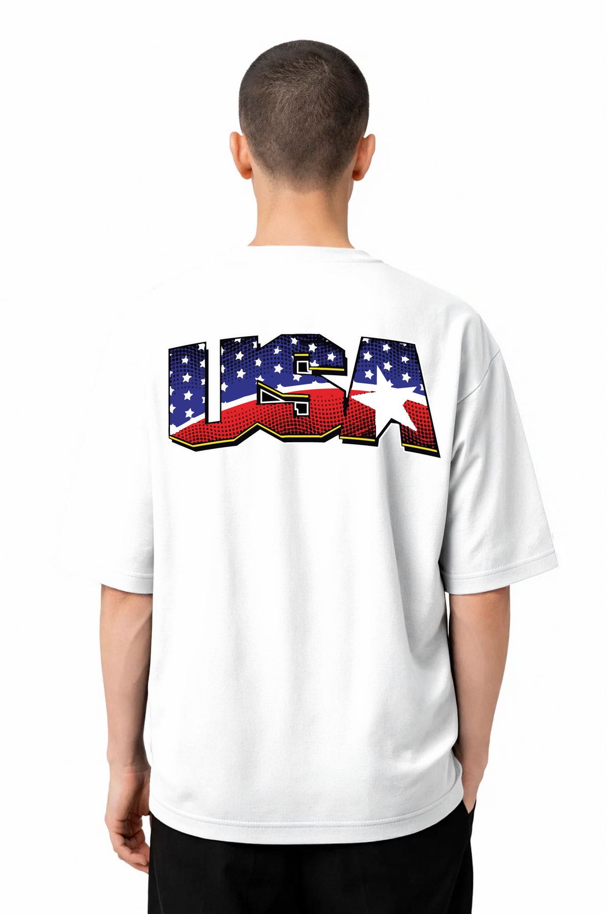 T-shirt Graphic USA 06 - vue 9
