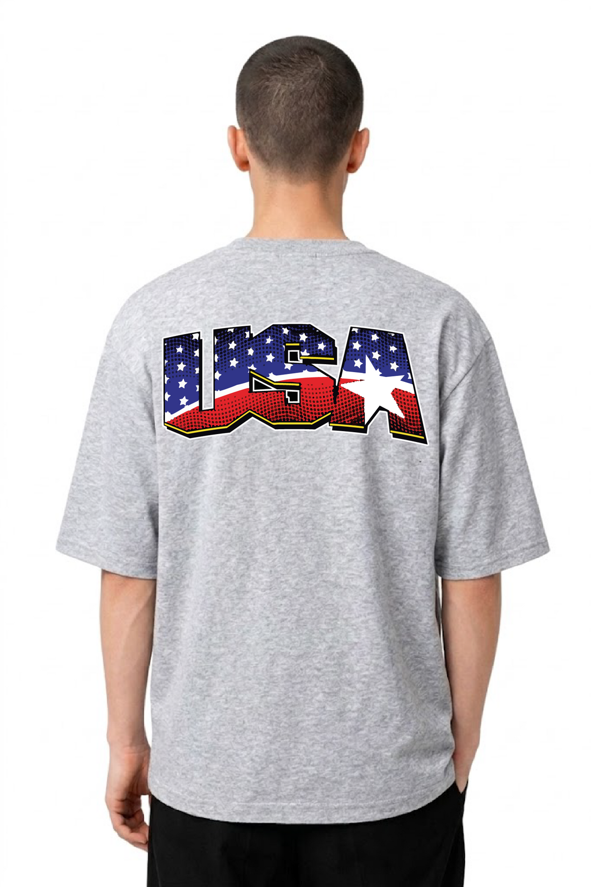 T-shirt Graphic USA 06 - vue 5
