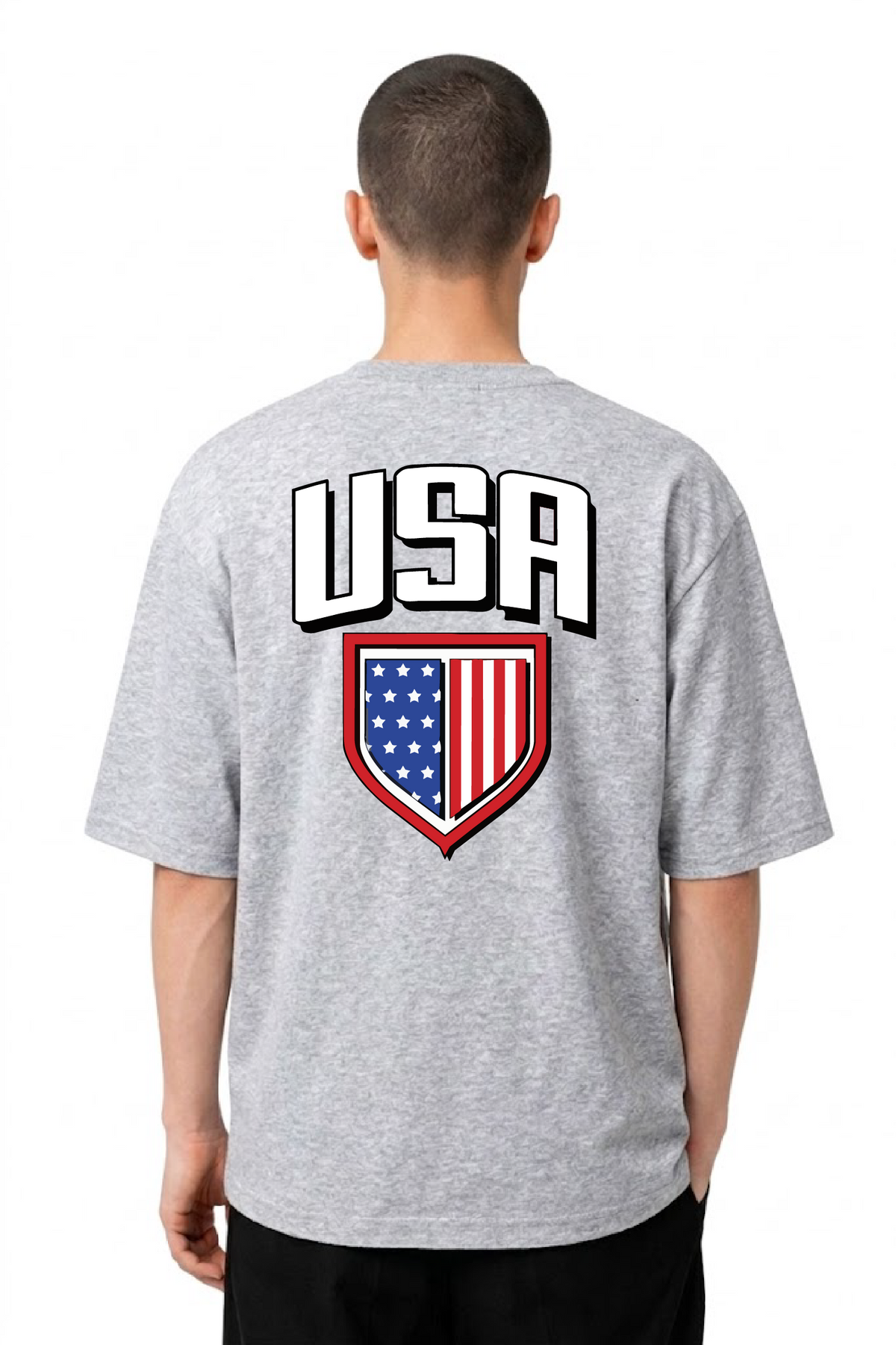 T-shirt Graphic USA 05 - vue 1