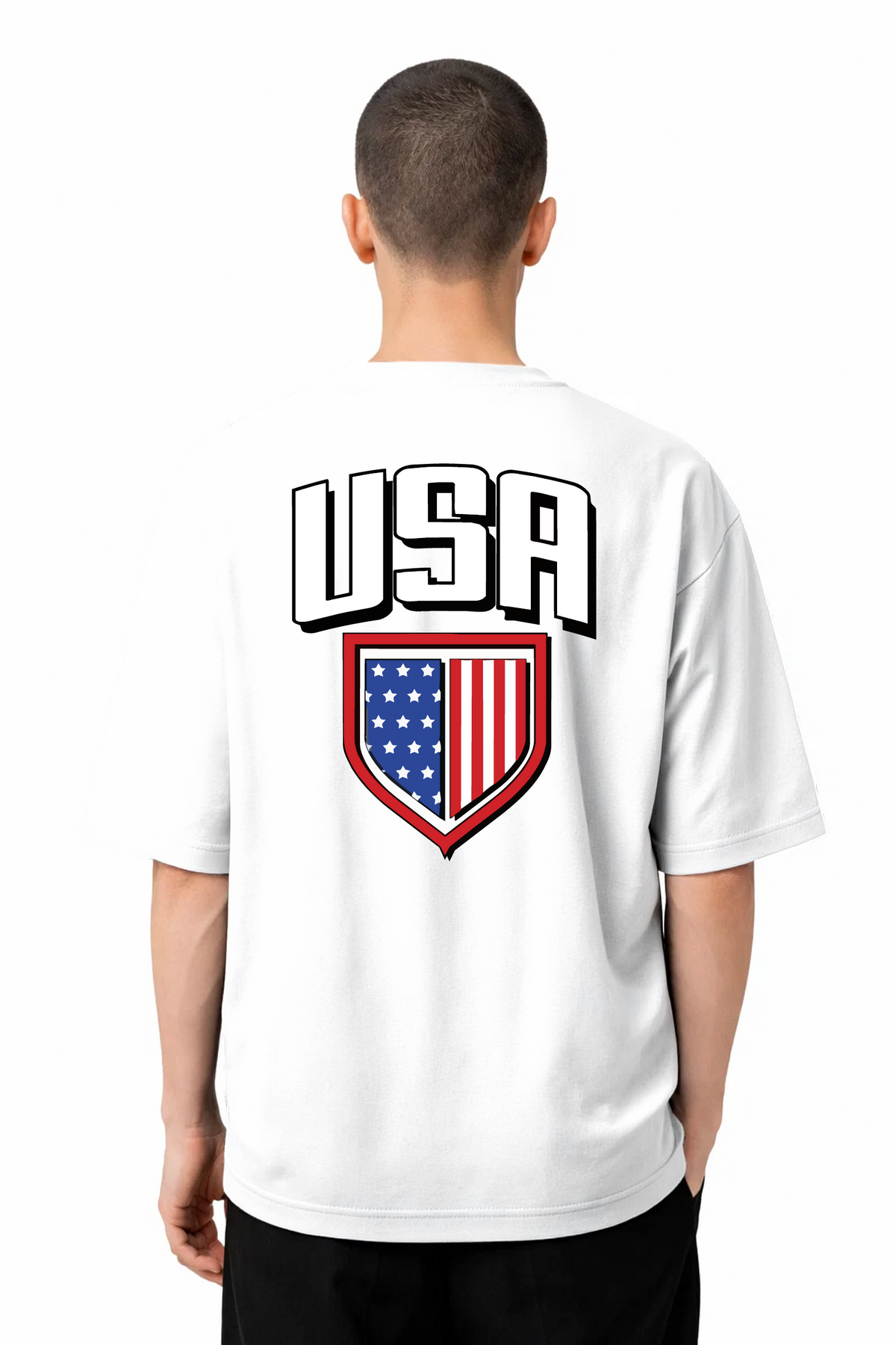T-shirt Graphic USA 05 - vue 9