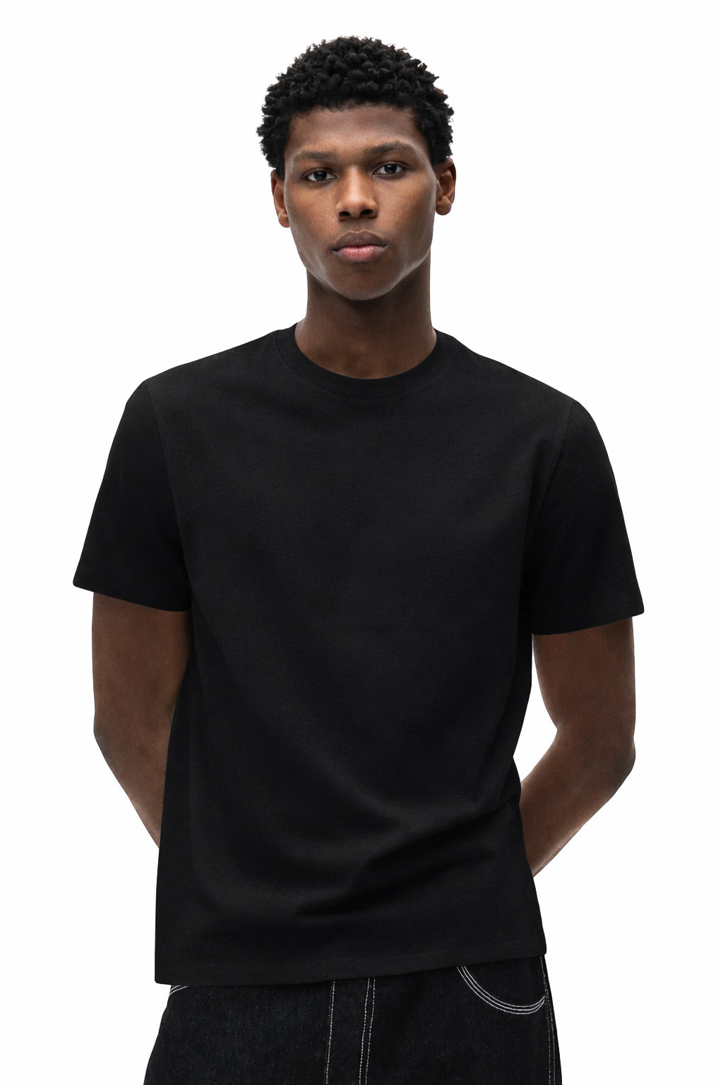 T-shirt PALMA 180 GSM – Blanc - vue 3