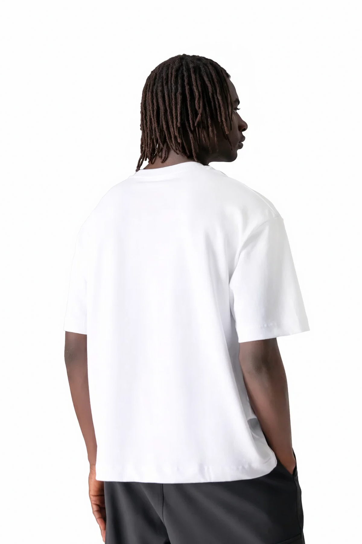T-shirt KAIZE 310 GSM – Blanc - vue 2