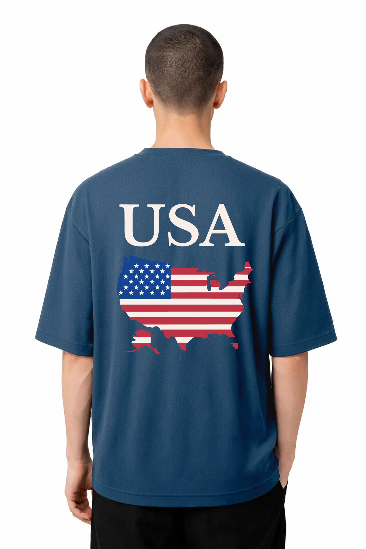 T-shirt Graphic USA 01 - vue 16