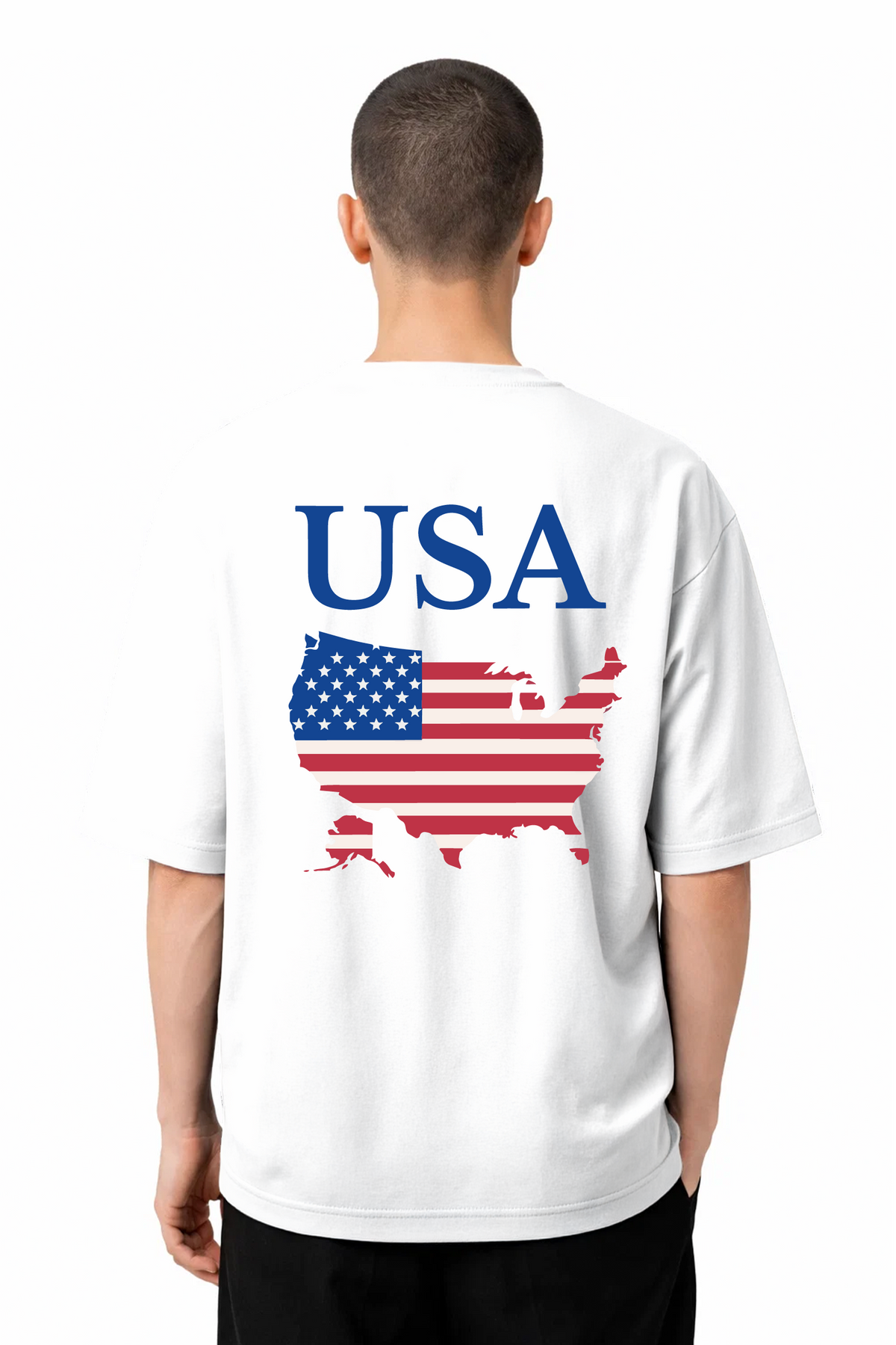T-shirt Graphic USA 01 - vue 12