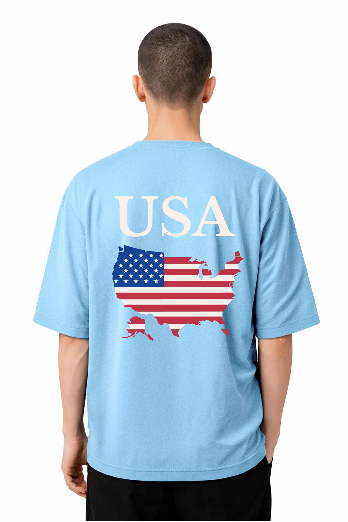 T-shirt Graphic USA 01 - vue 10
