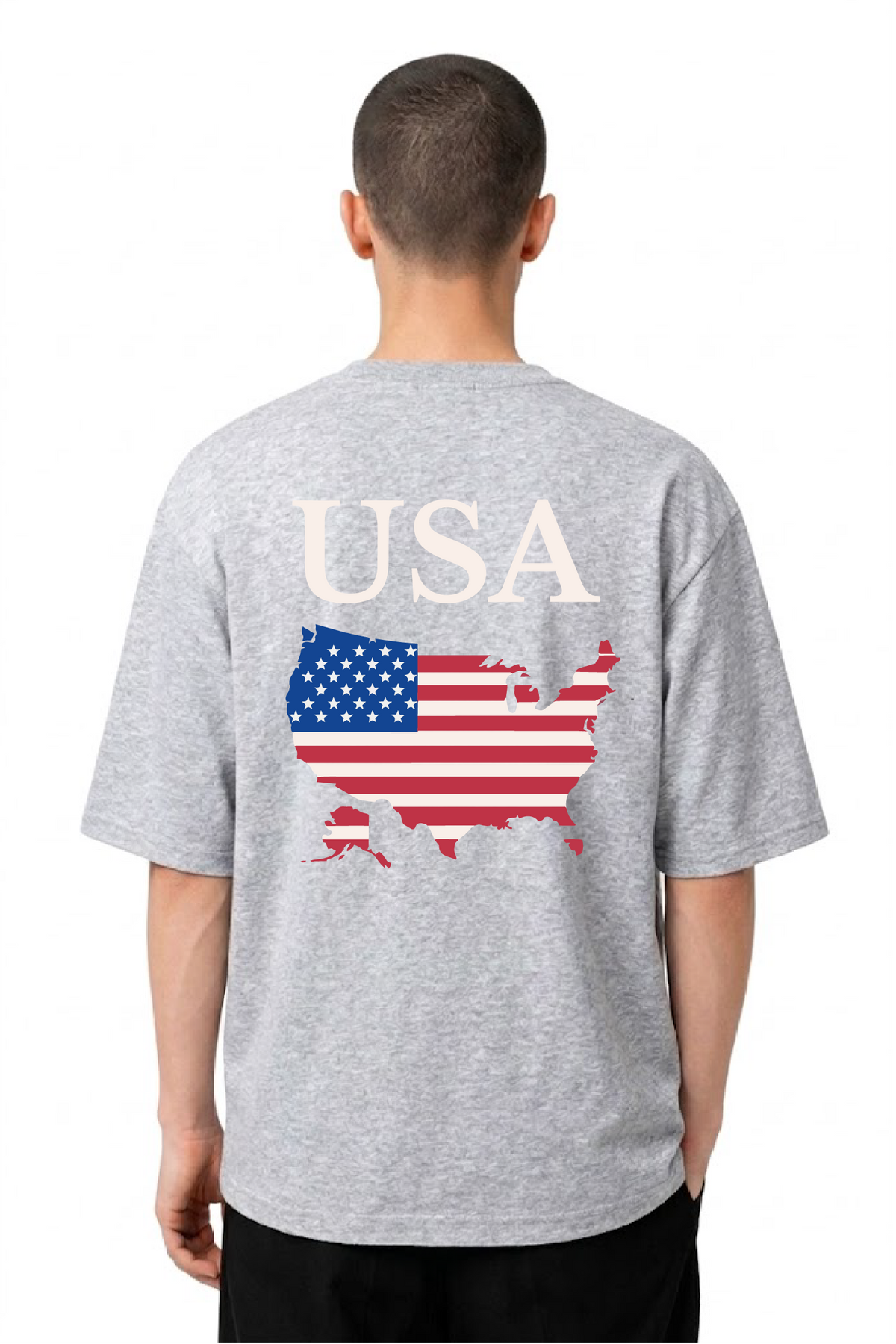 T-shirt Graphic USA 01 - vue 8