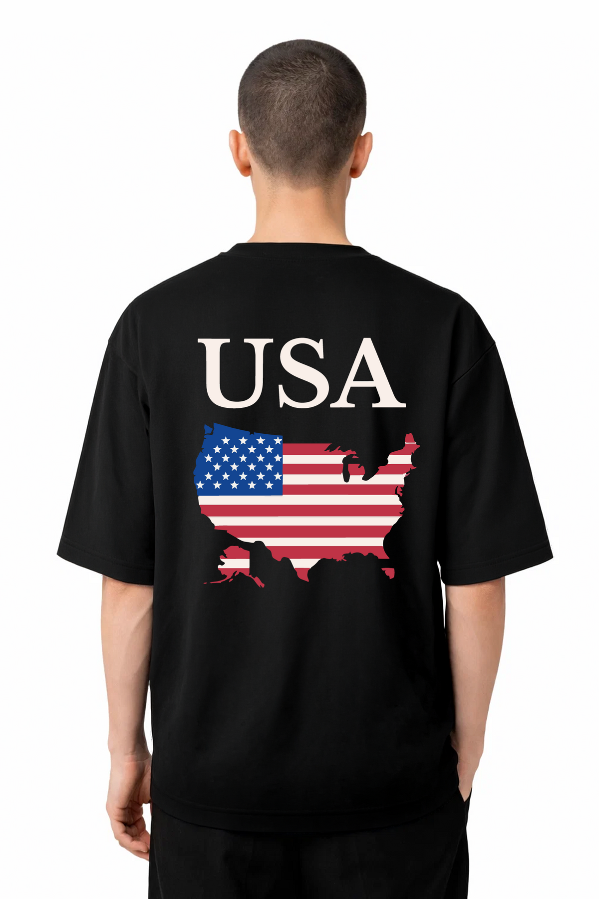 T-shirt Graphic USA 01 - vue 6