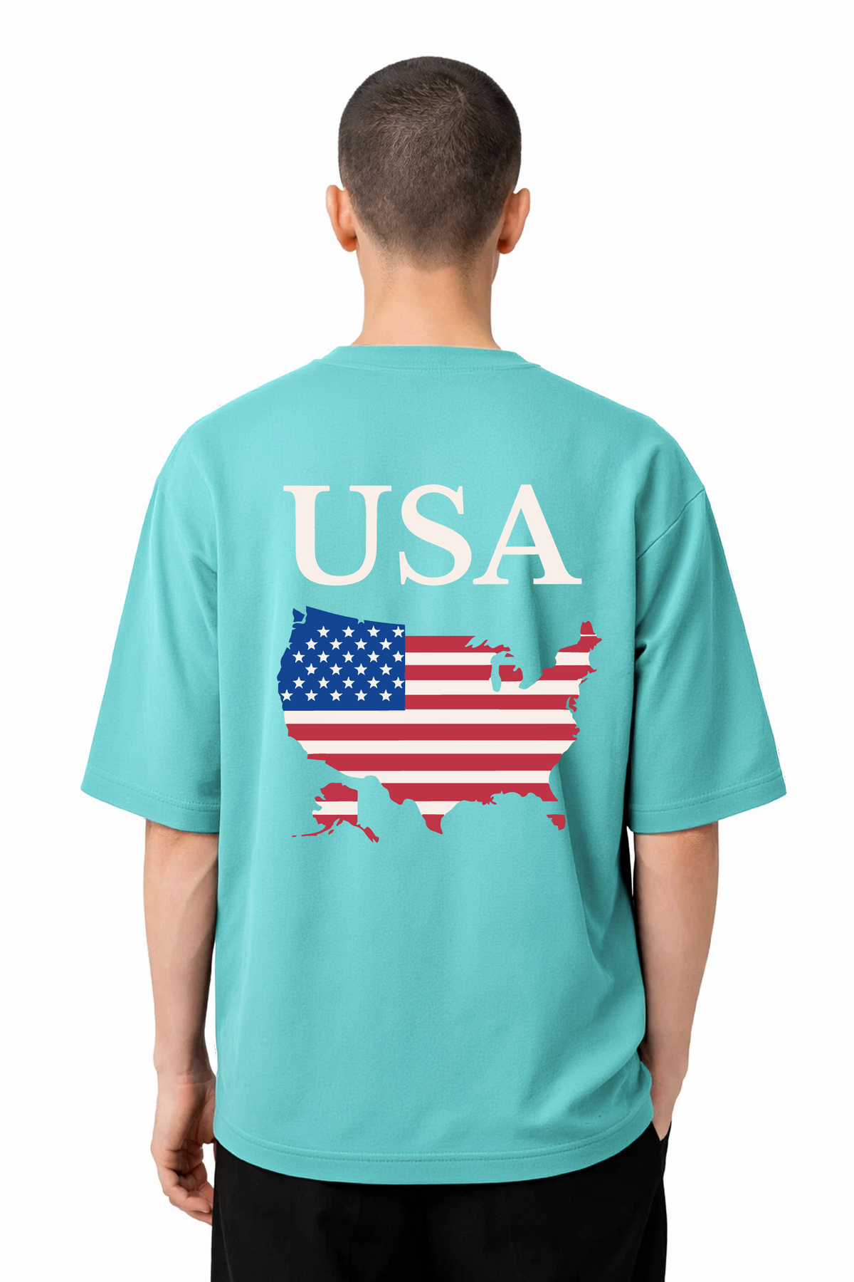T-shirt Graphic USA 01 - vue 3