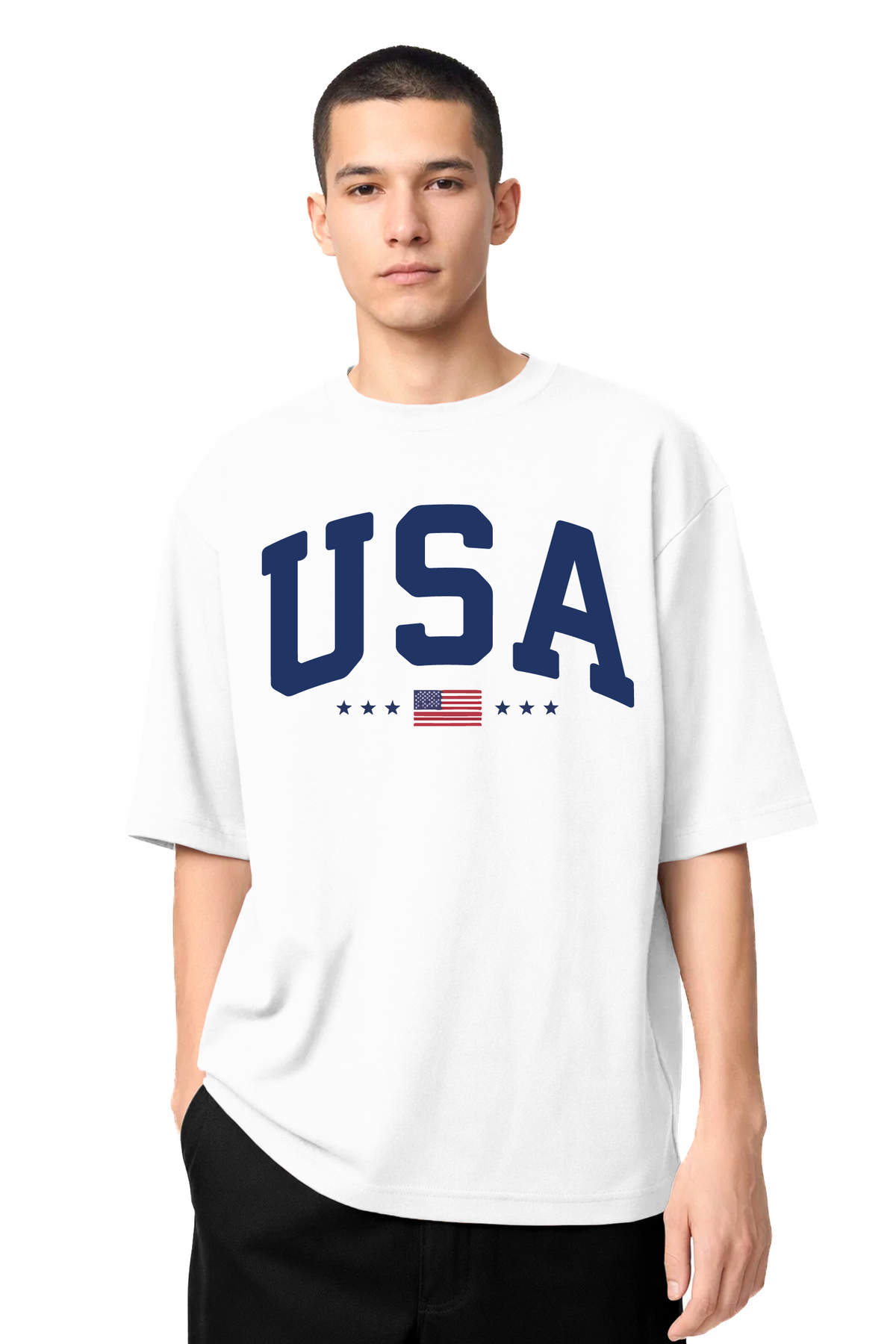 T-shirt Graphic USA 02 - vue 5