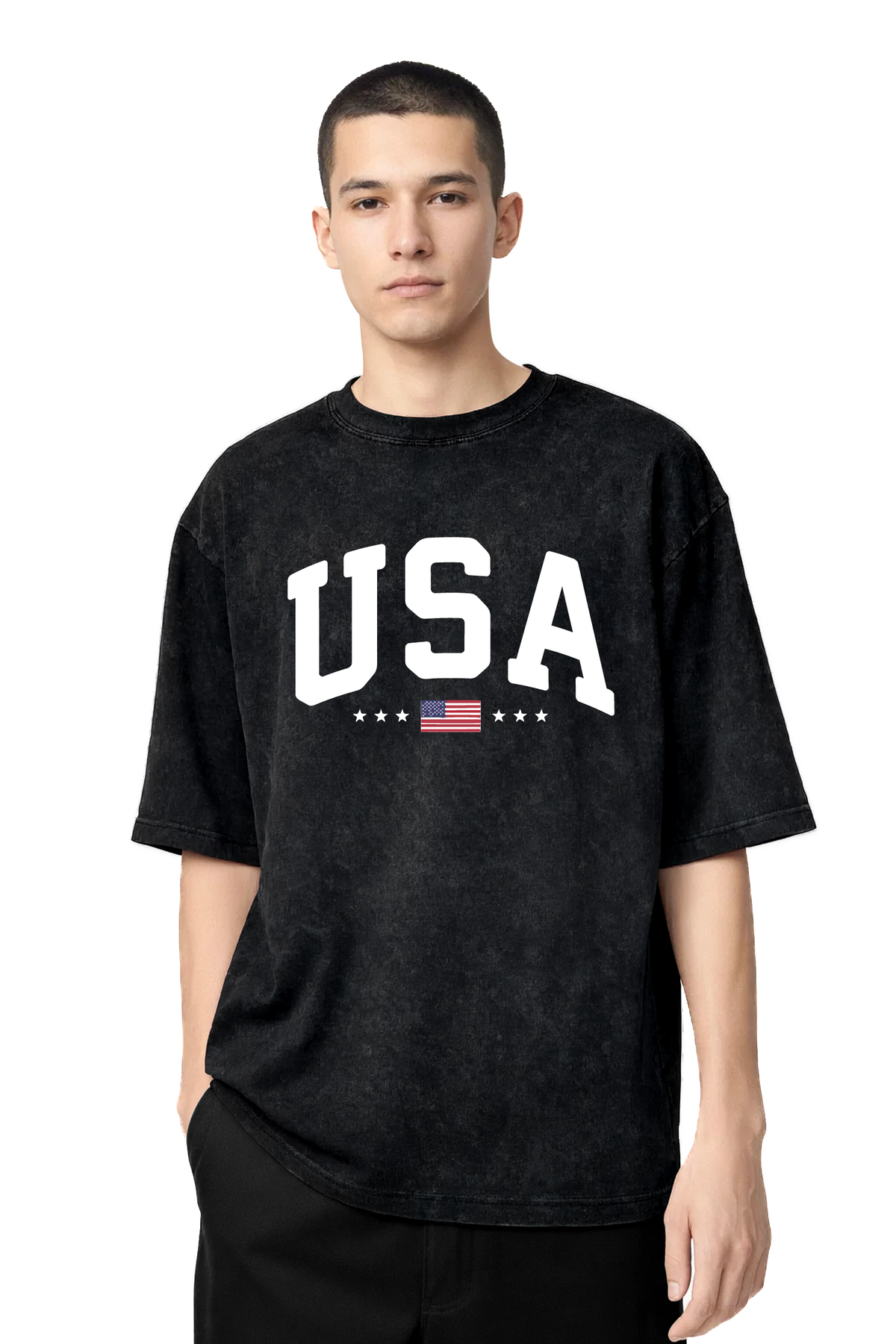 T-shirt Graphic USA 02 - vue 3