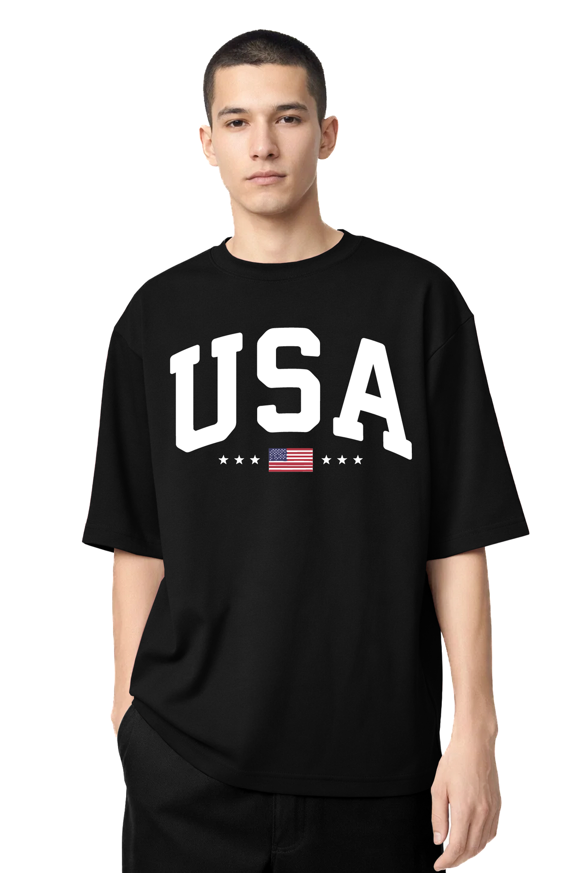 T-shirt Graphic USA 02 - vue 7