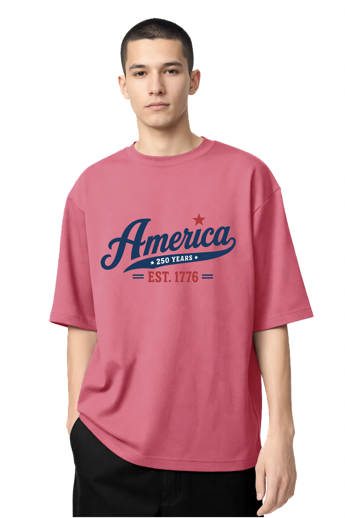 T-shirt Graphic USA 04 - vue 9