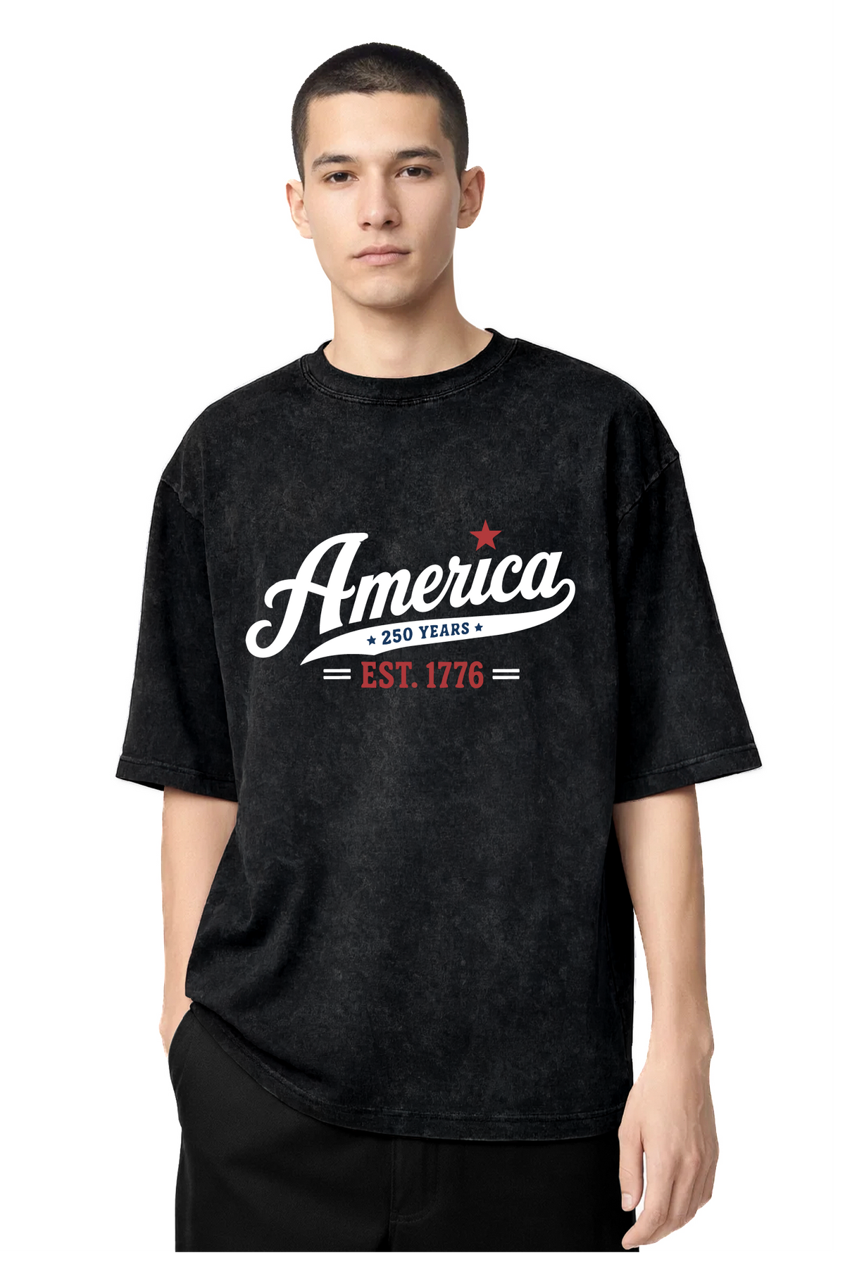 T-shirt Graphic USA 04 - vue 5