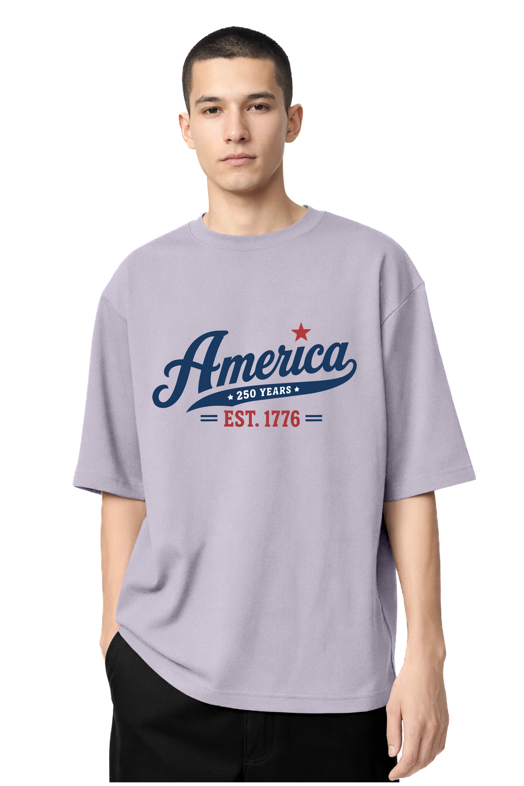 T-shirt Graphic USA 04 - vue 1