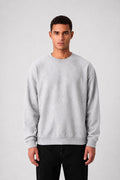 Sweat sans capuche MAZE Gris chiné - vue 1