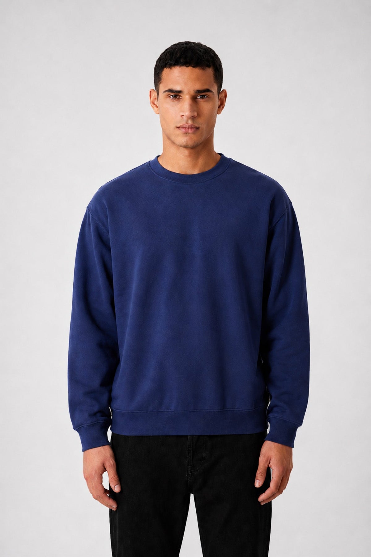 Sweat sans capuche MAZE Navy - vue 1