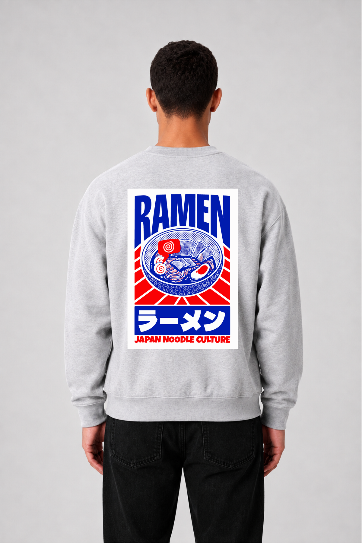 Sweat graphique JAPAN 03 - vue 3