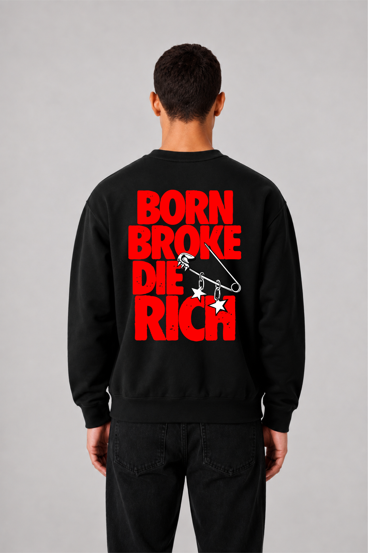 Sweat graphique WORDS 04 - vue 3