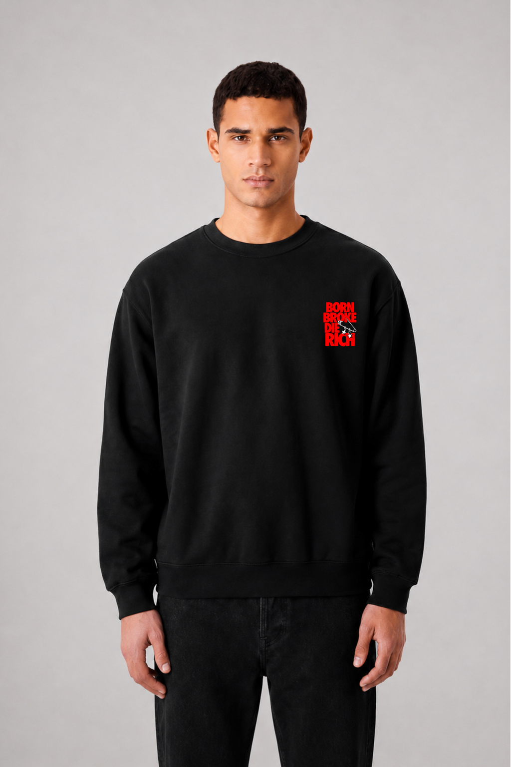 Sweat graphique WORDS 04 - vue 4