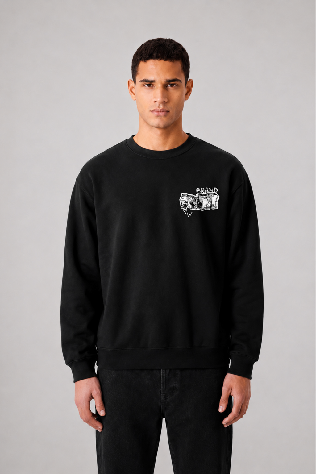 Sweat graphique MONEY 01 - vue 6