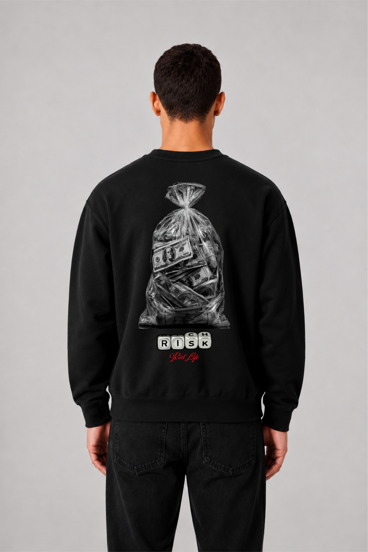 Sweat graphique MONEY 03 - vue 1