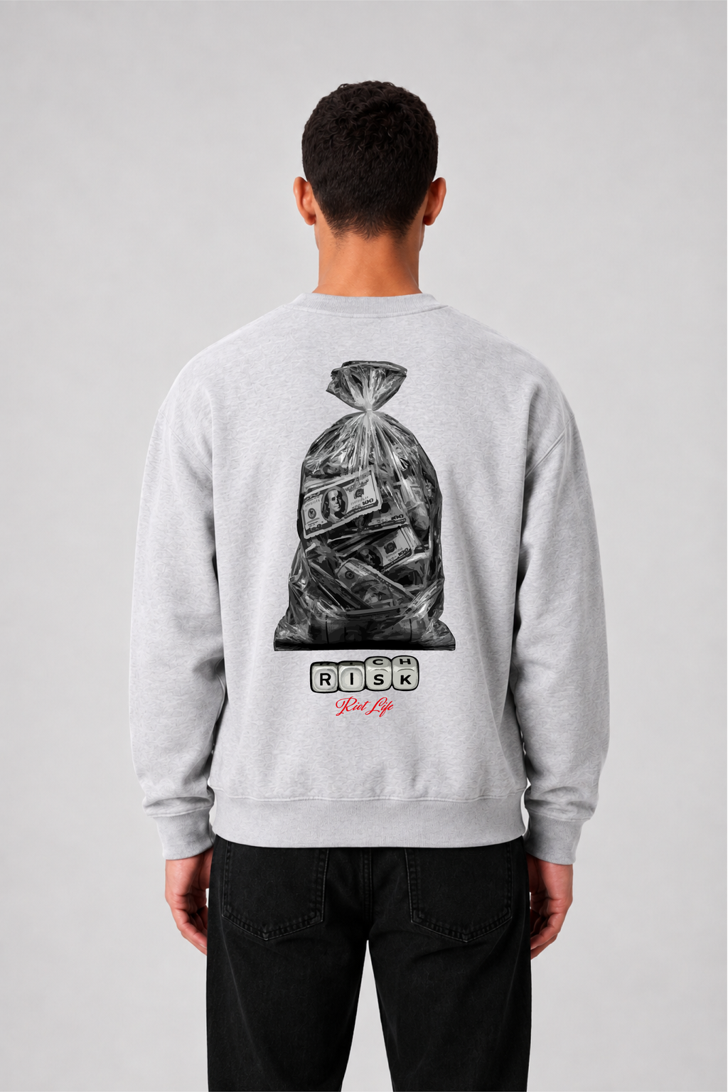 Sweat graphique MONEY 03 - vue 5