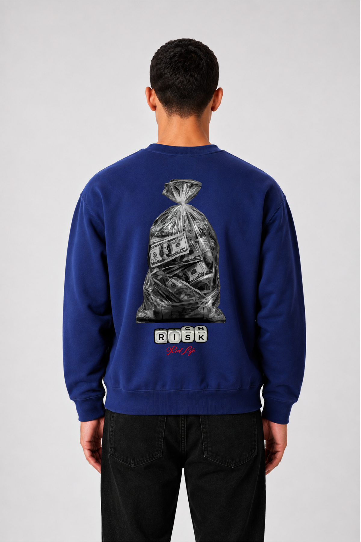 Sweat graphique MONEY 03 - vue 3
