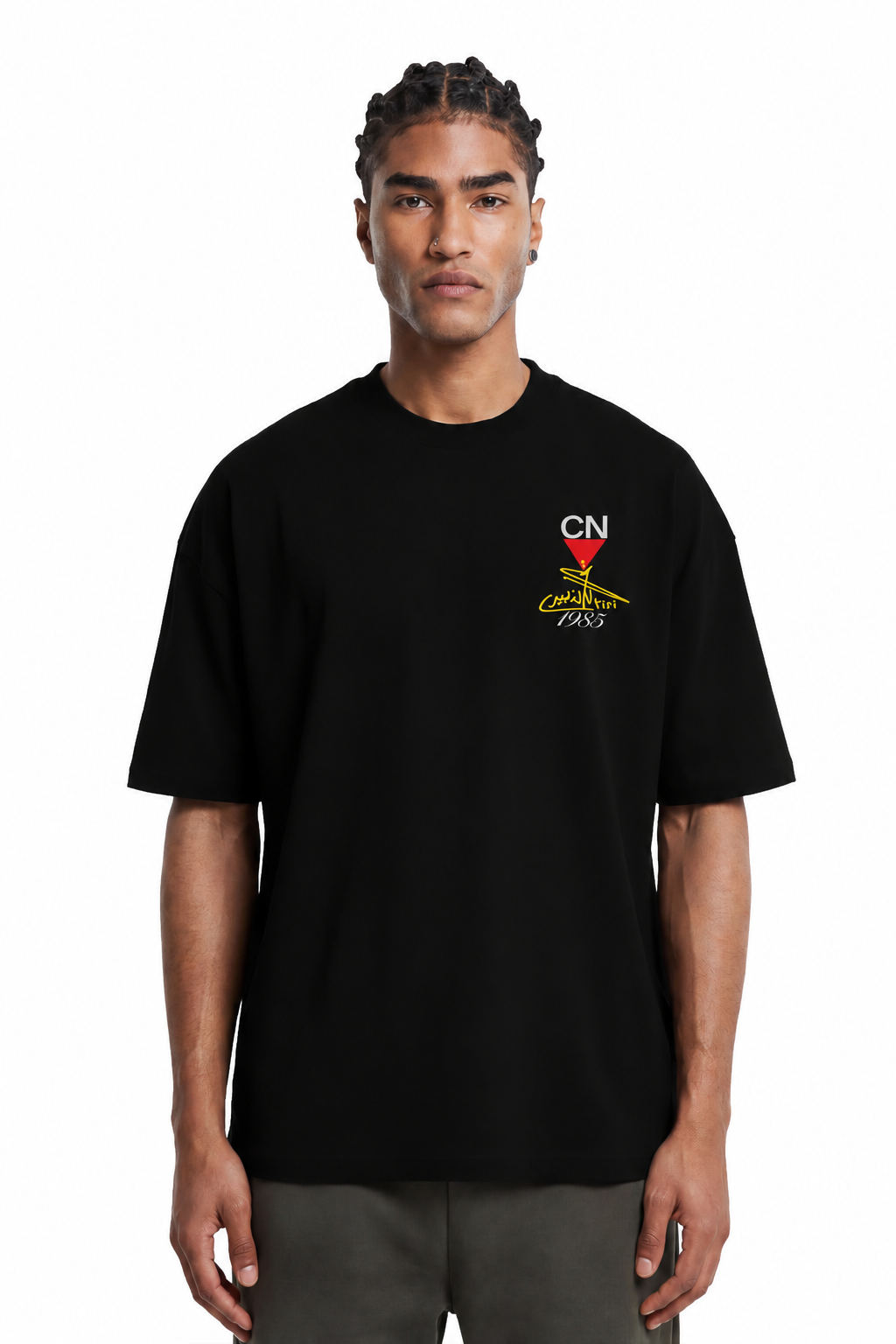T-shirt RIO 250 GSM – Noir - vue 1