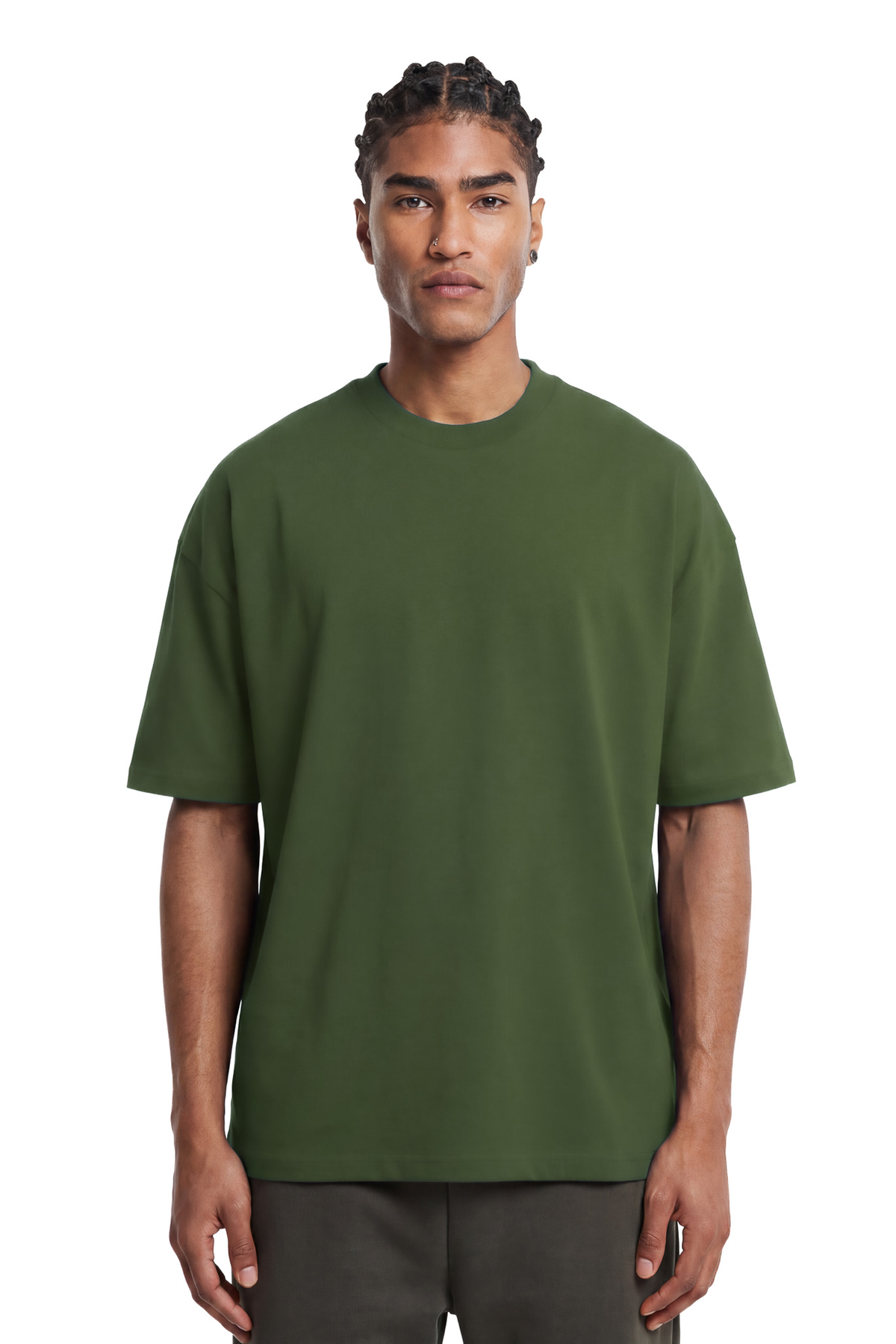 T-shirt RIO 250 GSM – Kaki - vue 1