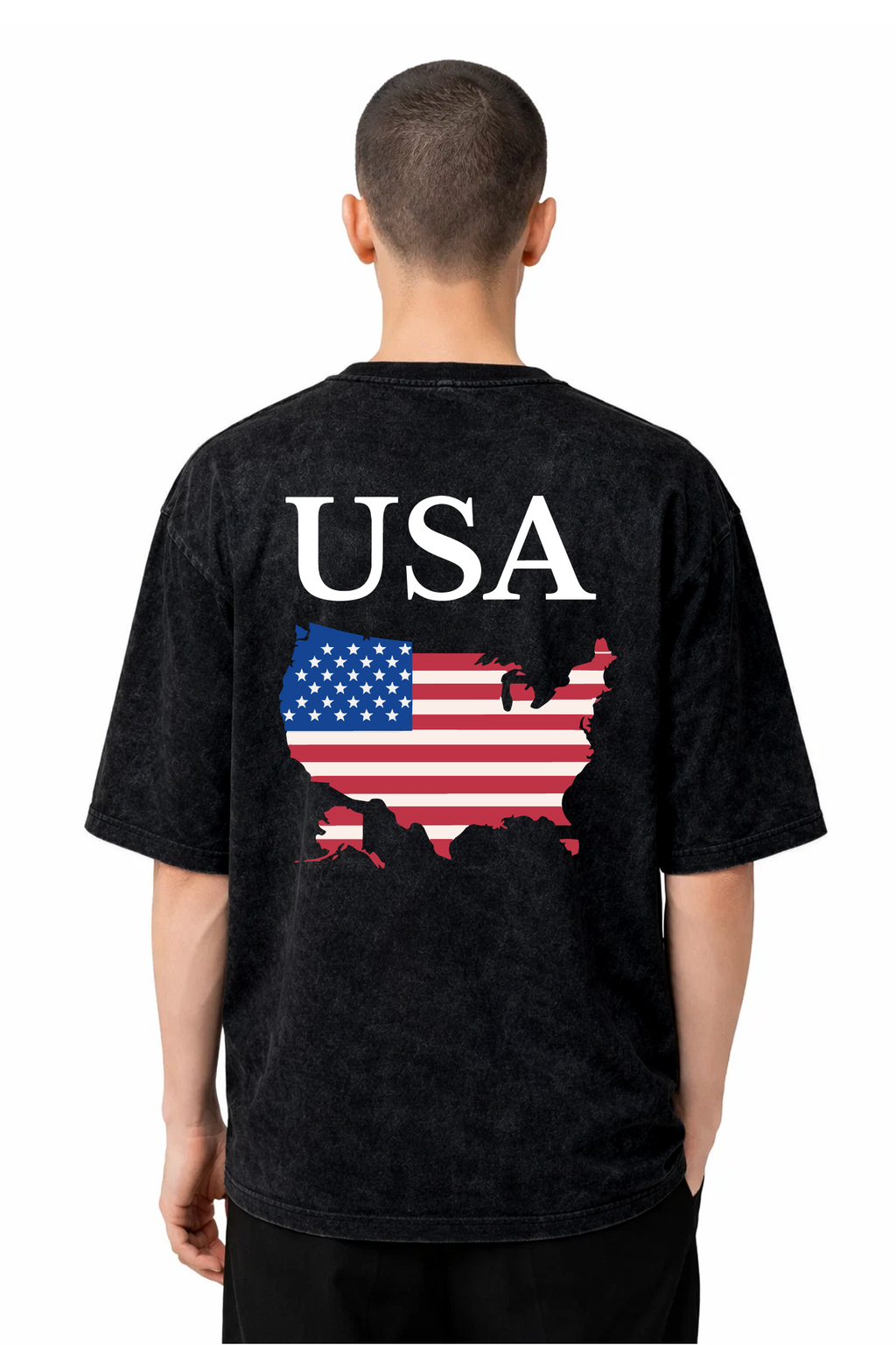 T-shirt Graphic USA 01 - vue 1